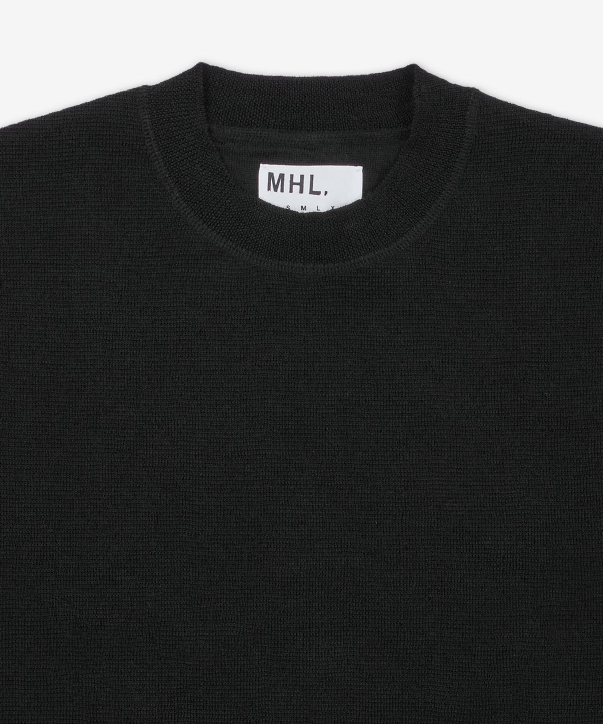 마가렛 호웰(MHL MARGARET HOWELL) 블록 스트라이프 베스트 - 블랙:올리브 / MHKN0514S25JDEBOV