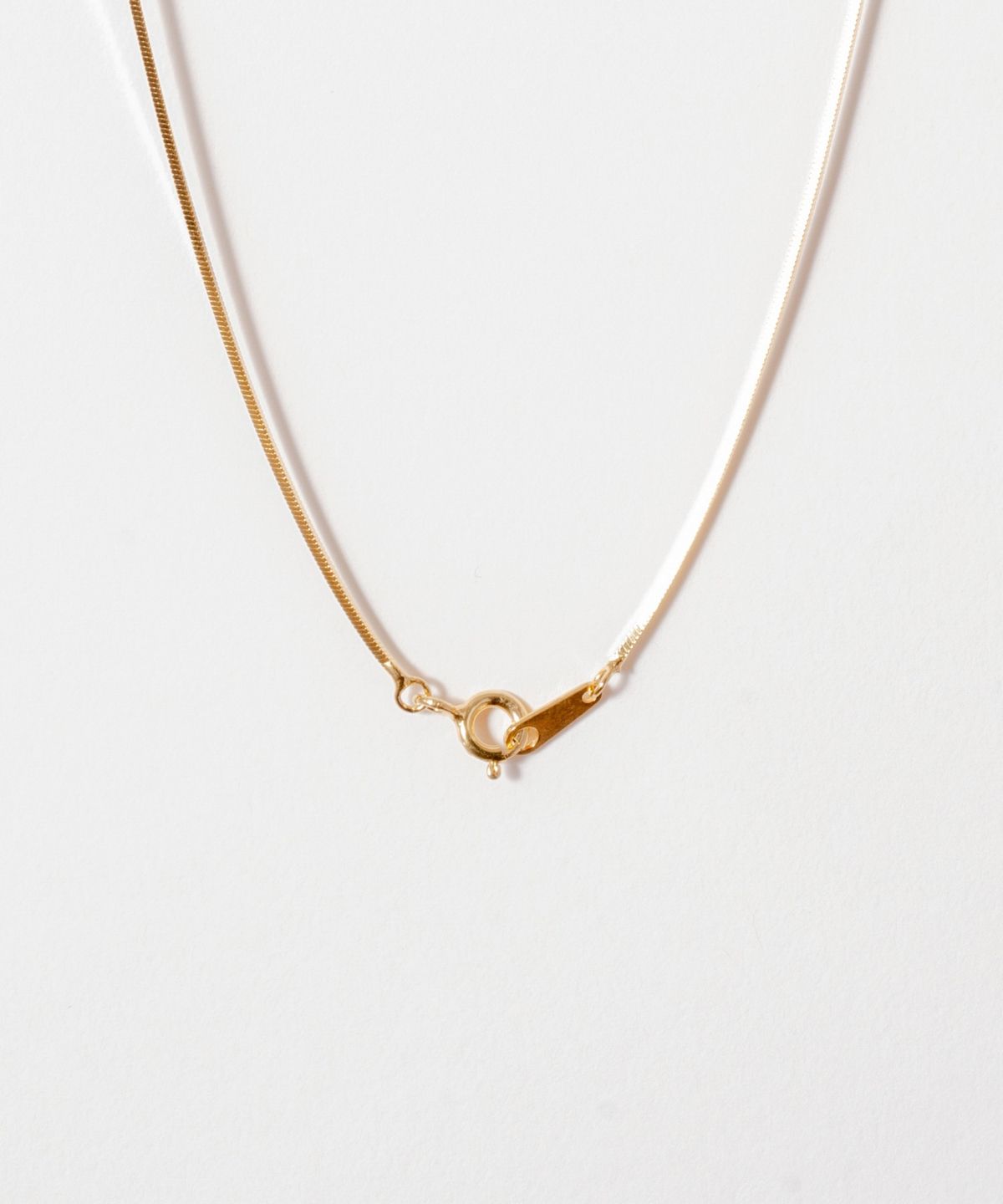 노비스도쿄(NOVICE TOKYO) 슬림 스네이크 체인 목걸이 Thin Snake Chain Necklace [Silver925](2 Size)/ Gold