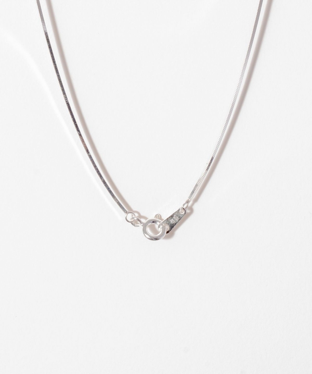 노비스도쿄(NOVICE TOKYO) 슬림 스네이크 체인 목걸이 Thin Snake Chain Necklace [Silver925](2 Size) / Silver