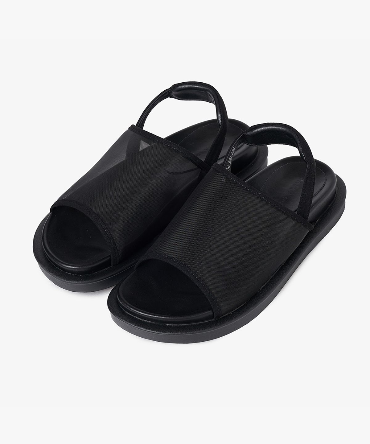 세라(SAERA) 에디션 시어 메쉬 플랫폼 샌들 O55M256