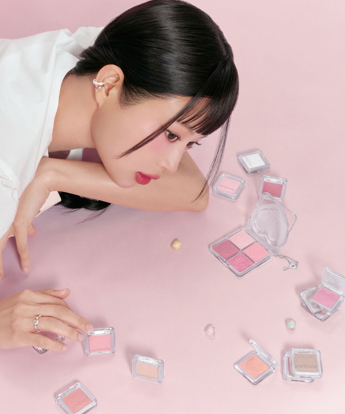 페리페라(PERIPERA) [2개 SET] 하트 포켓 싱글 섀도우 25Colors
