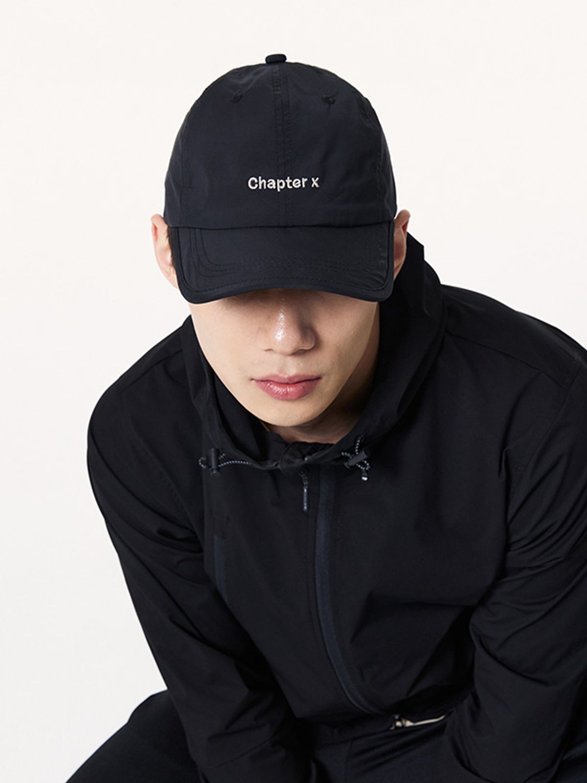 챕터엑스(CHAPTER.X) 크리스피 텍스처 어반쉐이드 (Black)