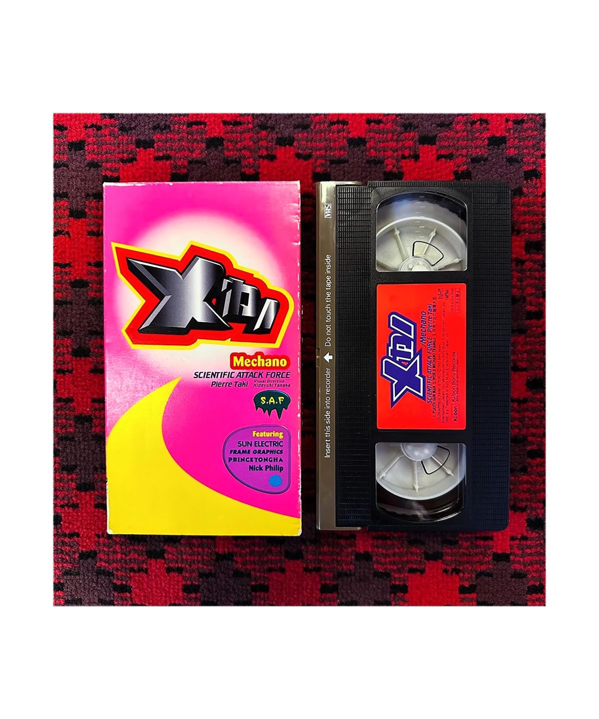 체리드라이버(CHERRY DRIVER) 덴키그루브 - 3D 애니메 메카노 비디오테이프 (VHS)