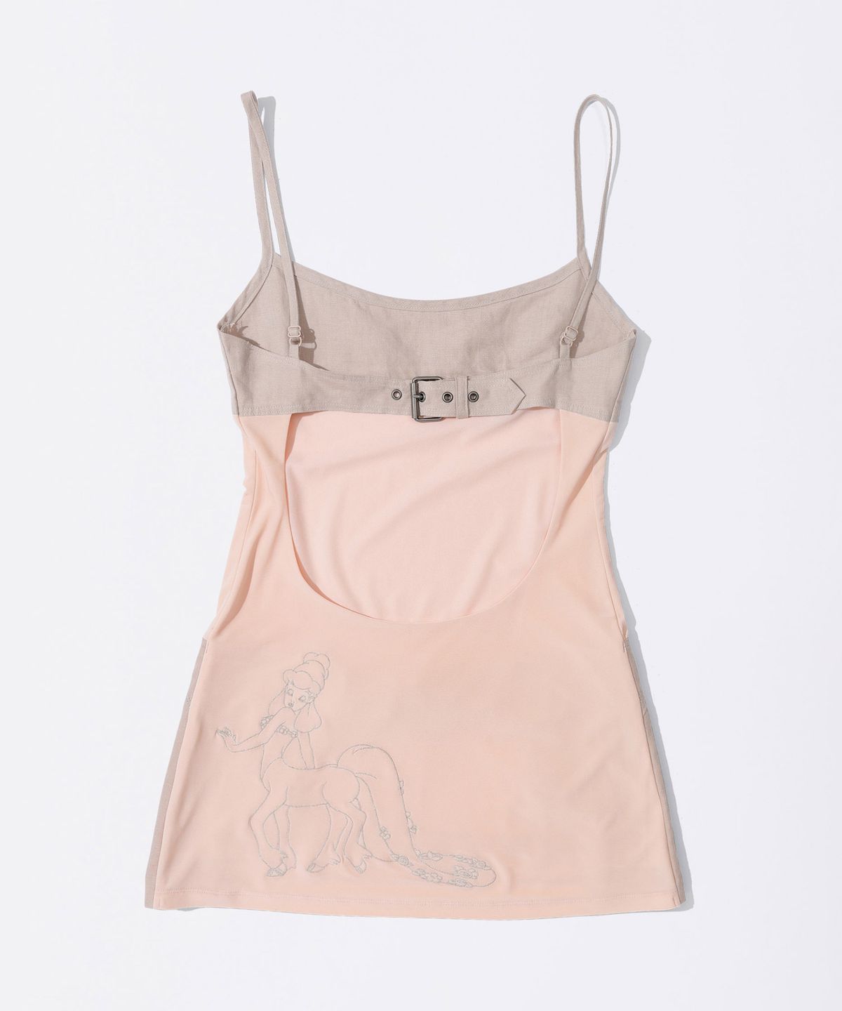 스컬프터(SCULPTOR) [Sculptor X Fantasia] Western Mini Dress Baby Pink