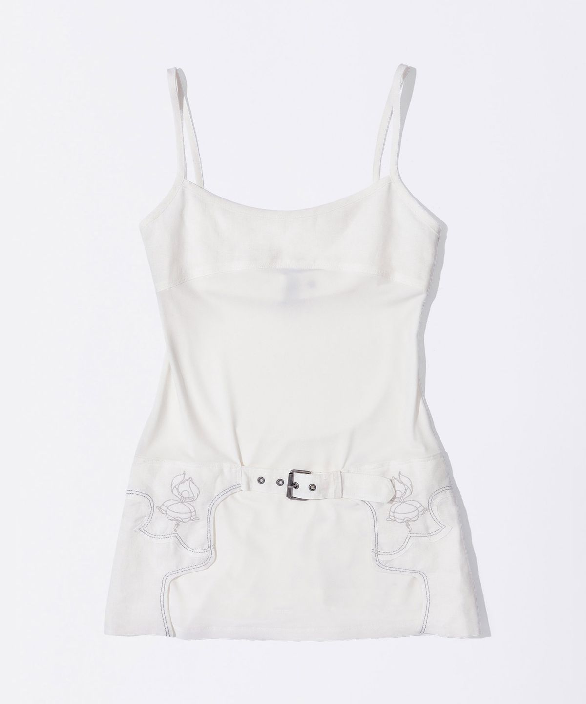 스컬프터(SCULPTOR) [Sculptor X Fantasia] Western Mini Dress White