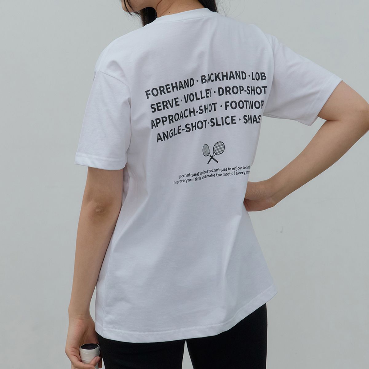 알테그리히(ALLTAGLICH) 테니스 테크닉 티셔츠 Tennis Technique T-shirt
