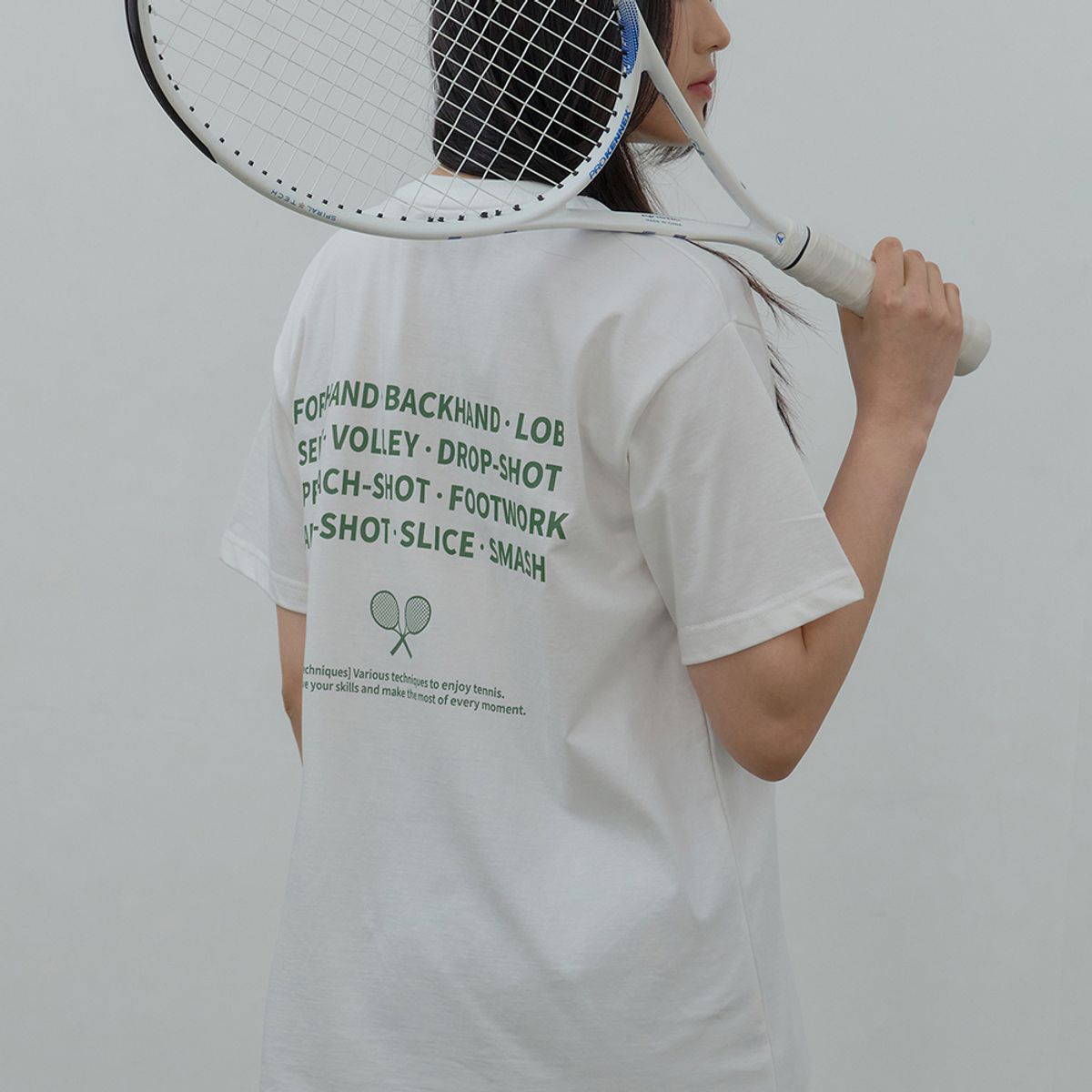알테그리히(ALLTAGLICH) 테니스 테크닉 티셔츠 Tennis Technique T-shirt