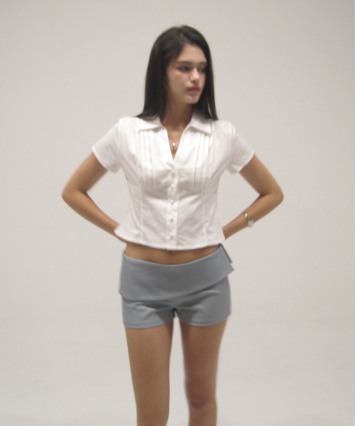 피프트 에일리어스(FIFTHALIAS) Daphne blouse Ivory
