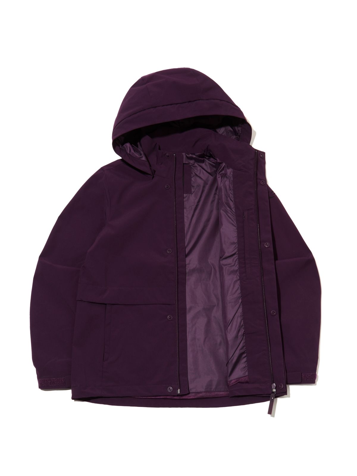 아이더(EIDER) POP 베이직 여성 2L 방풍 자켓_Dark Magenta