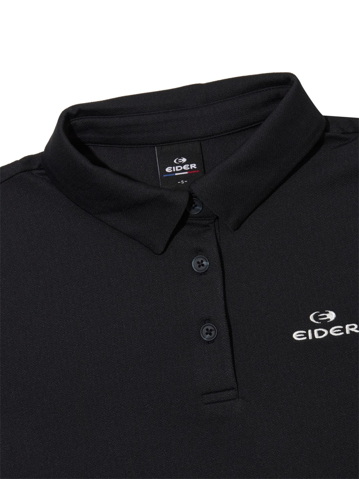 아이더(EIDER) POP 브러쉬 여성 폴로 티셔츠_Black