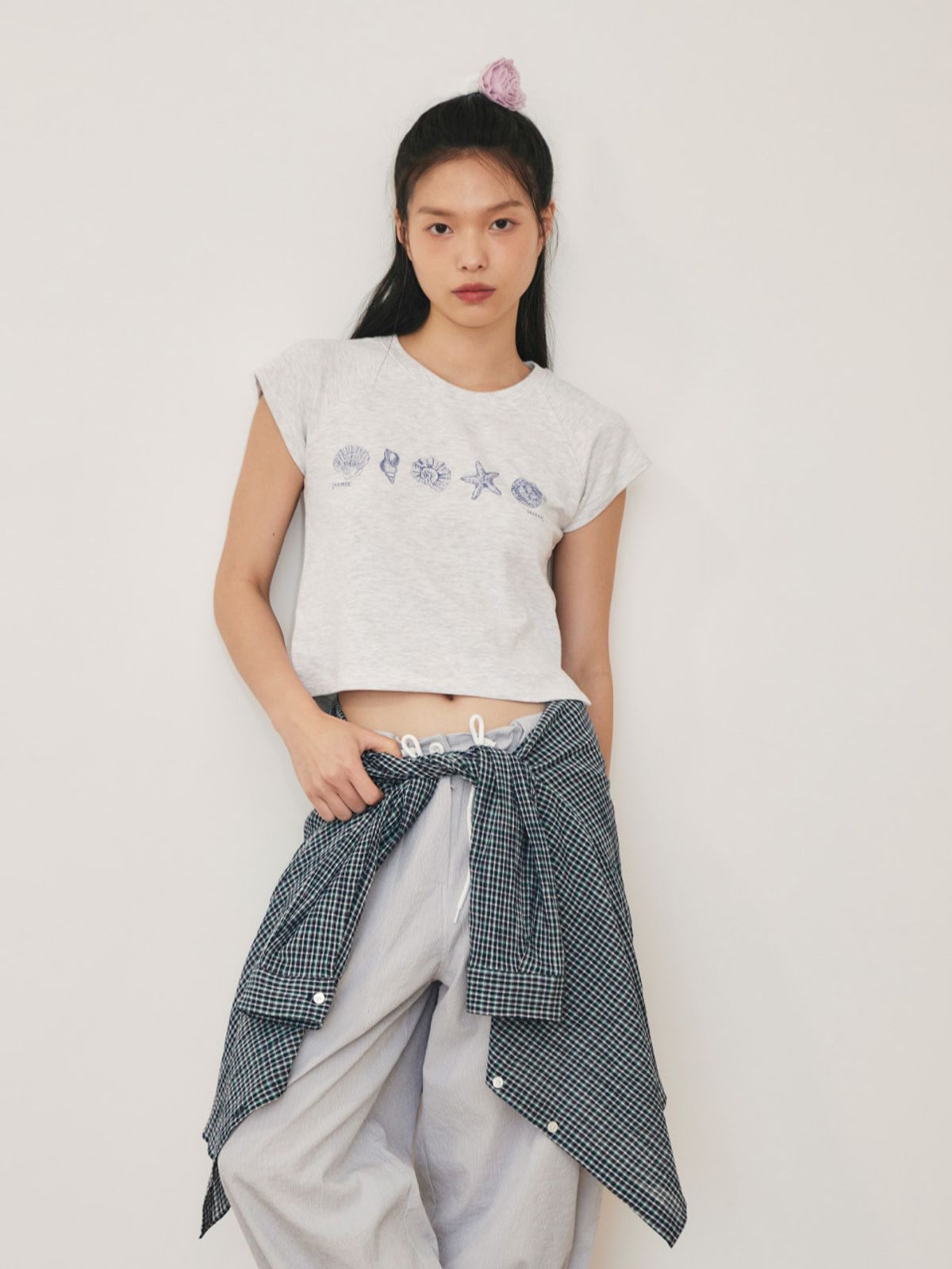 뽐므(POMME) 시쉘 나그랑티(연그레이)
