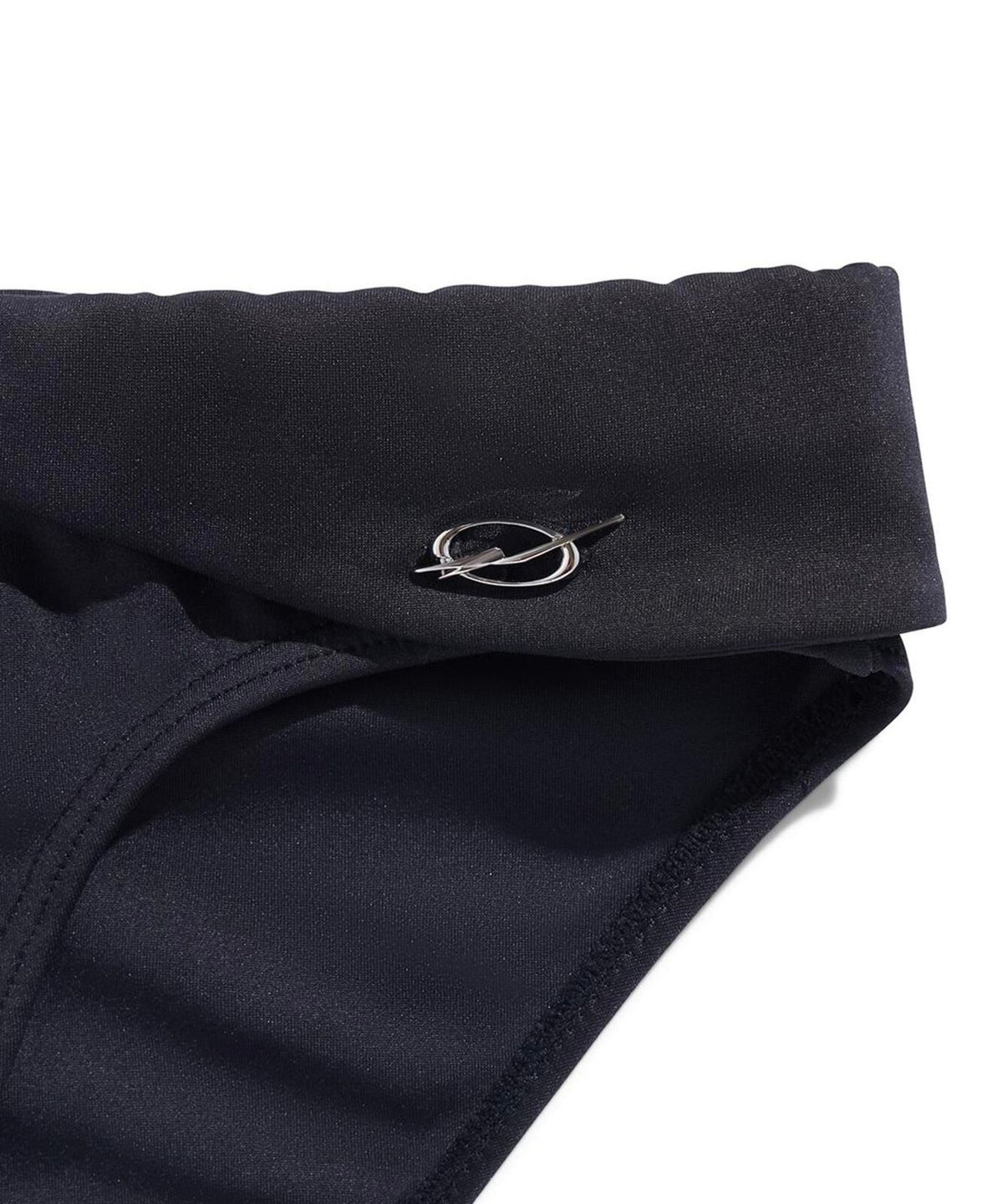 51퍼센트(51PERCENT) Folded swim brief - Black