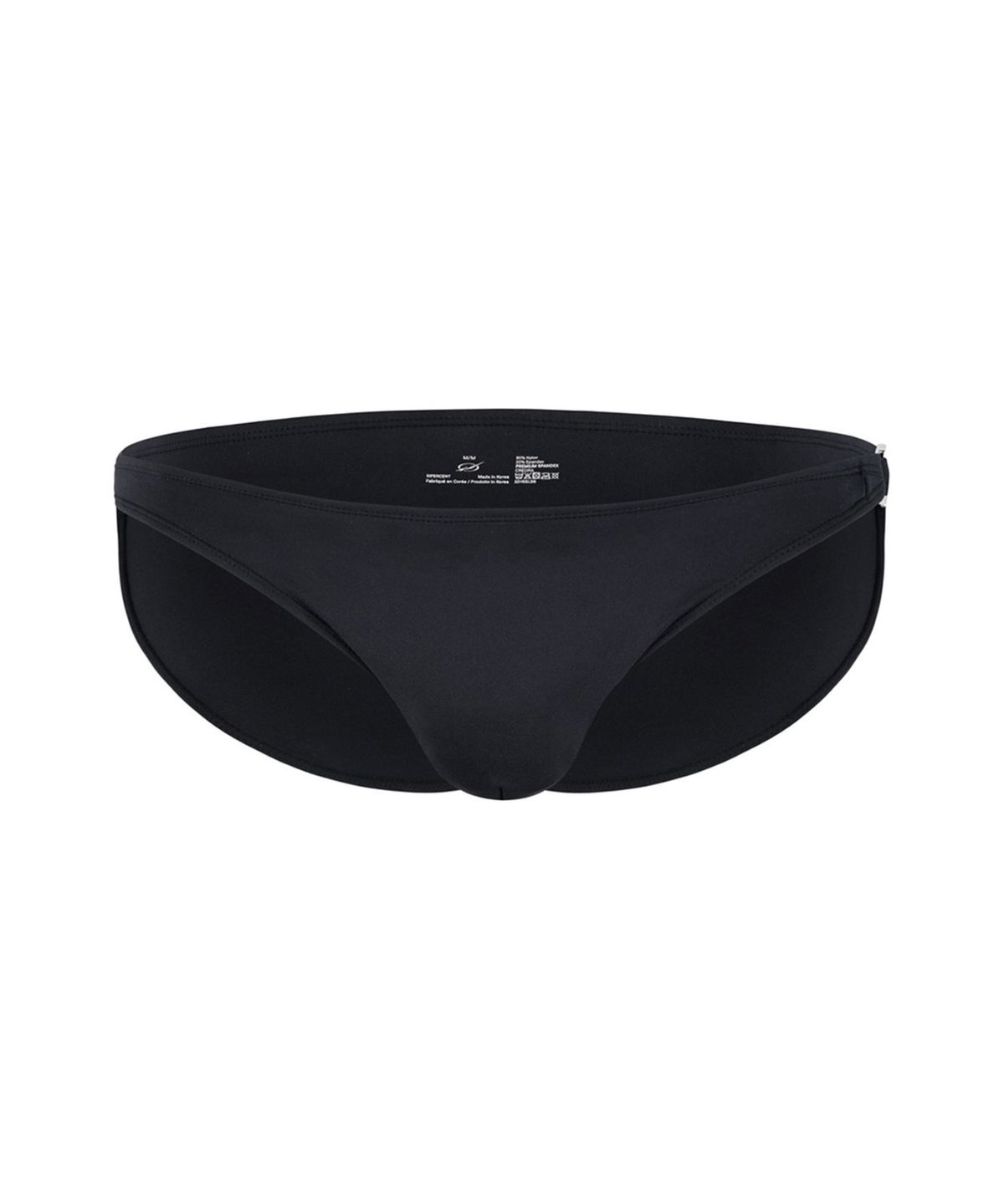 51퍼센트(51PERCENT) Side metal swim brief - Black