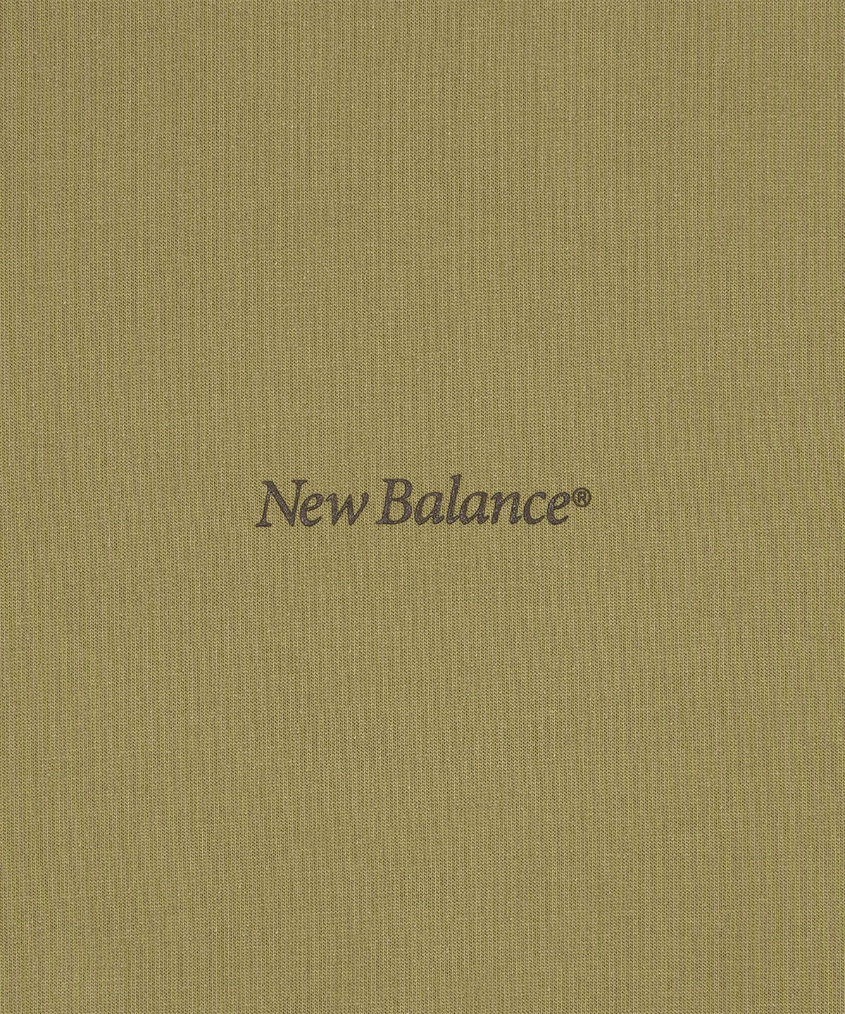 뉴발란스(NEW BALANCE) NBNEF31743 / UNI Ndurance 레터링 반팔티 (KHAKI)