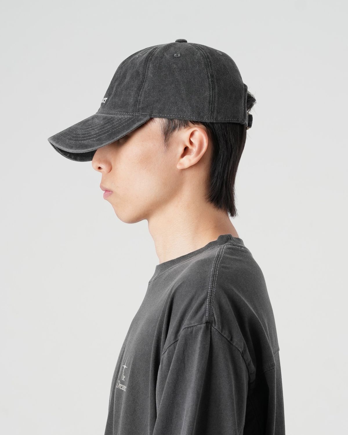 드리머(DREEMR) Pigment Vintage Ball Cap - Charcoal