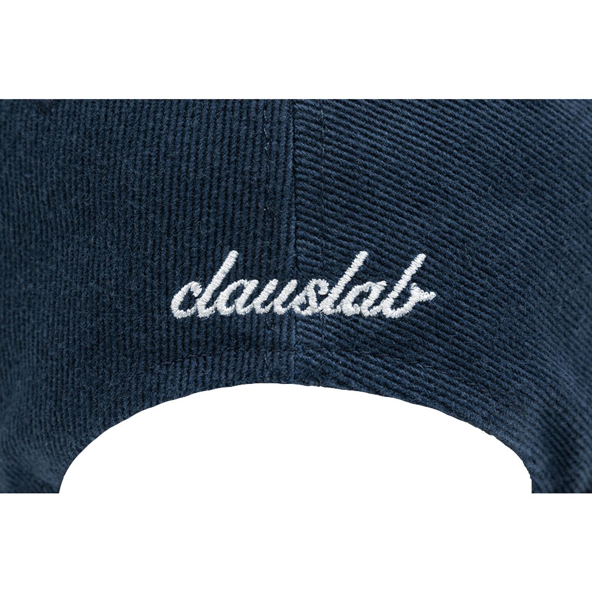 클로스랩(CLAUSLAB) CLAUS APPLIQUE CAP NAVY