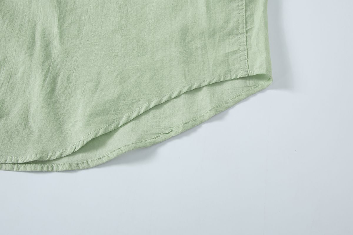 샐러드바구니(SALAD BAGUNI) Sheer cotton shirt - mint
