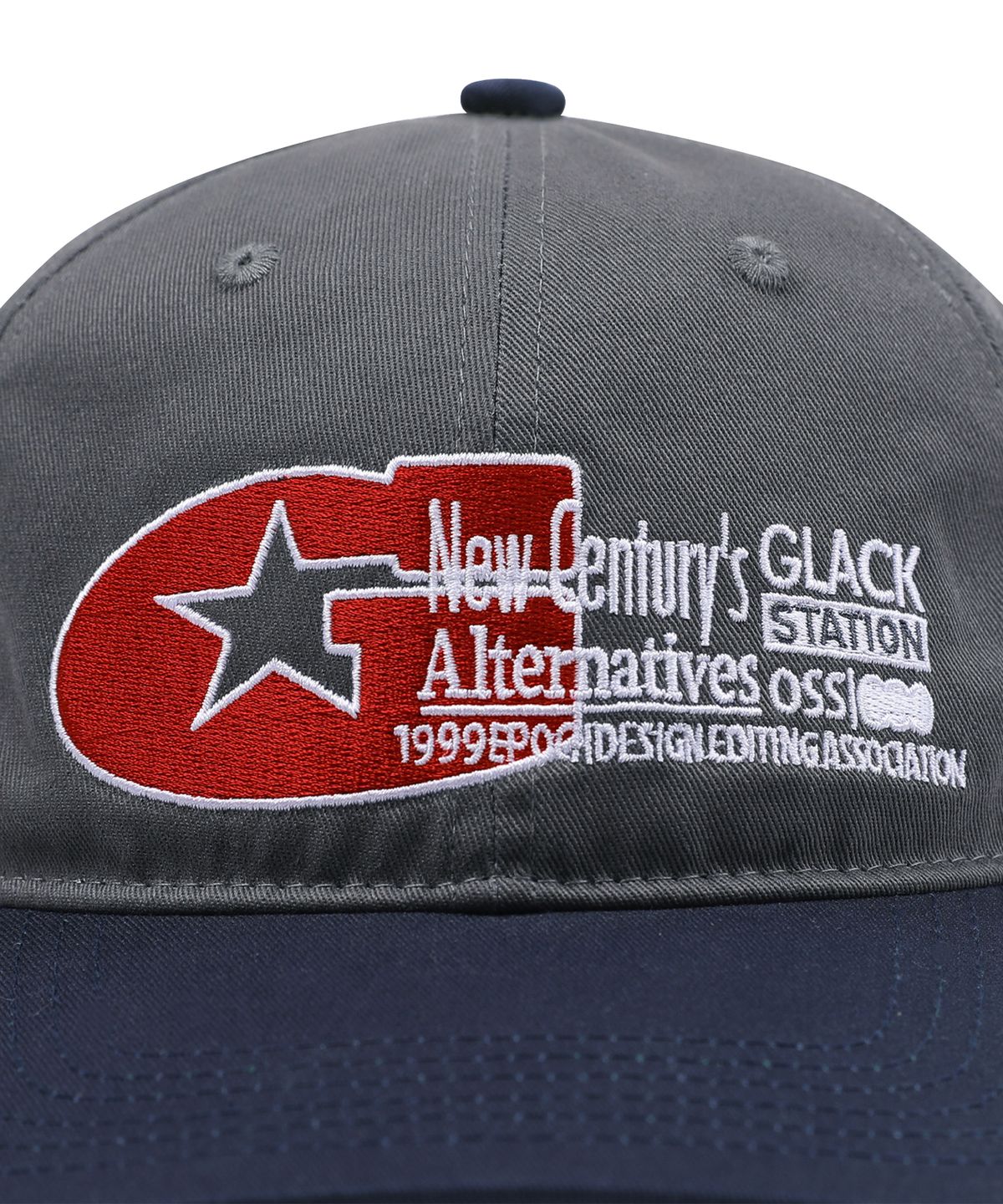 글랙(GLACK) GC061 미케닉스 6패널 캡 (GRAY)