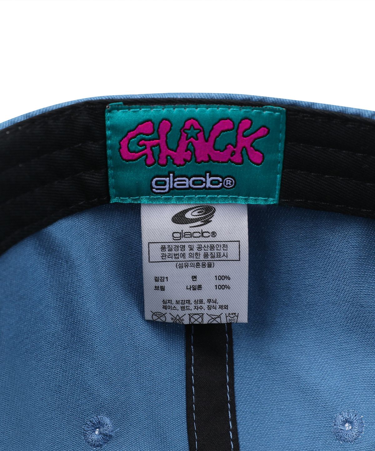 글랙(GLACK) GC061 미케닉스 6패널 캡 (LIGHT BLUE)