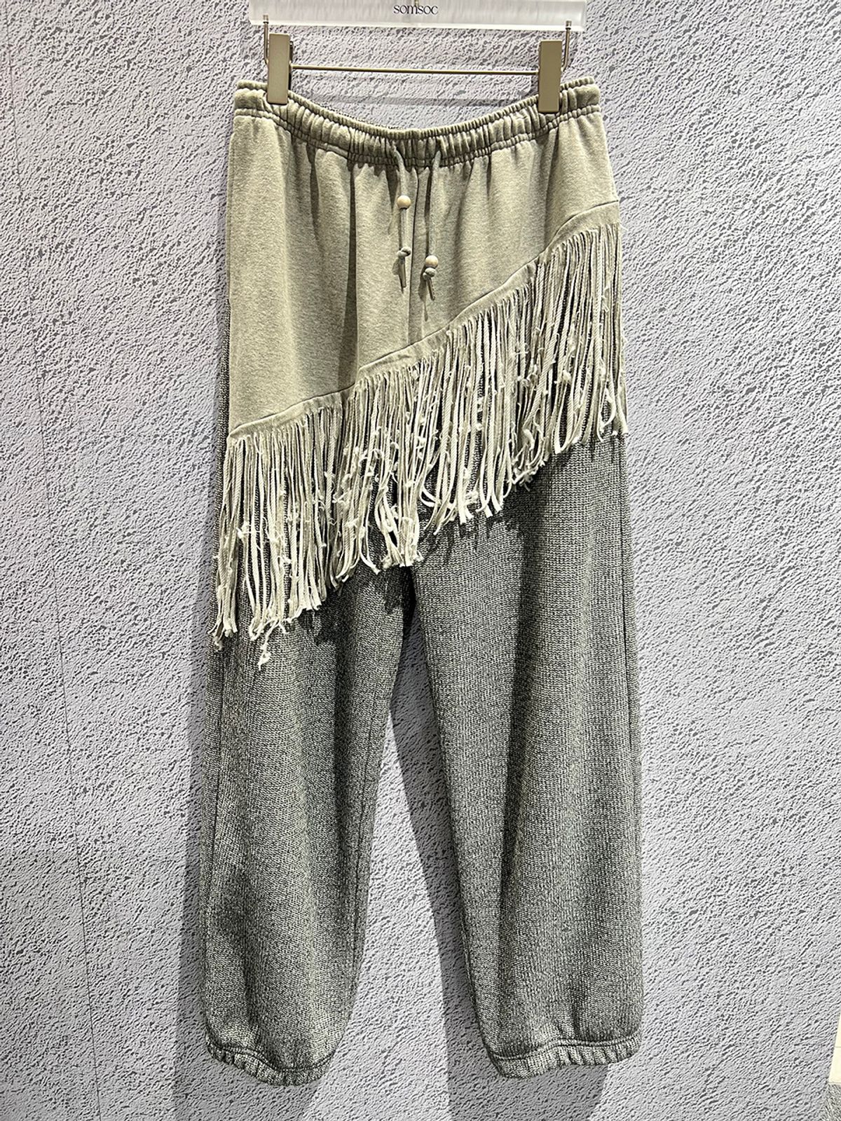 솜속(SOMSOC) PHAZE PRINGE PANTS_M.GREY