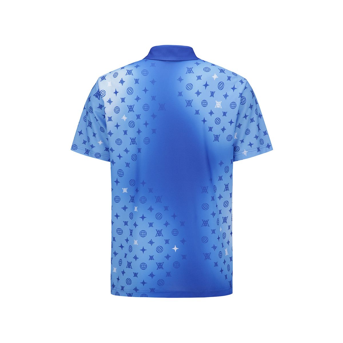어뉴골프(ANEW GOLF) MEN SM GRADATION PATTERN SHORT T-SHIRT_RB