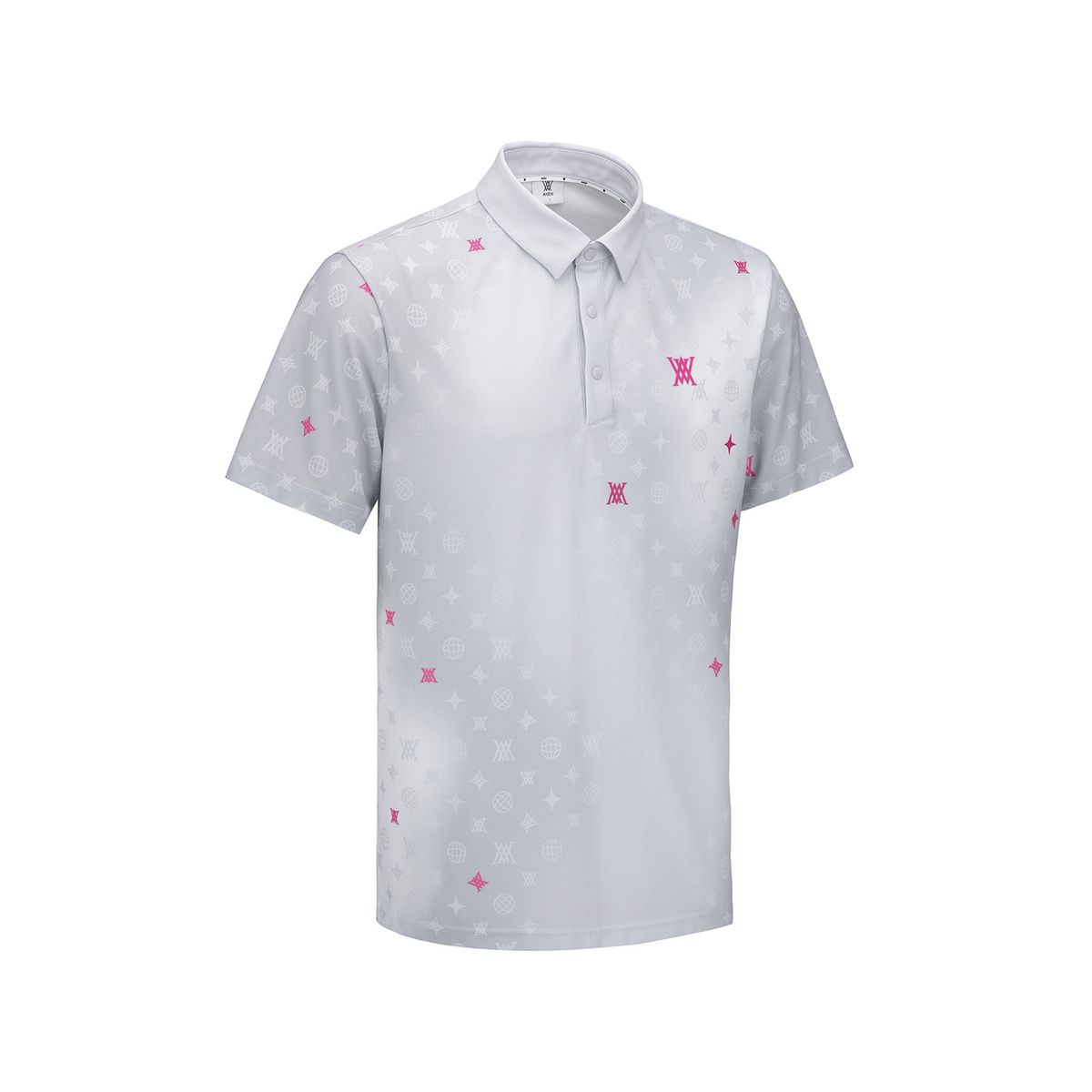 어뉴골프(ANEW GOLF) MEN SM GRADATION PATTERN SHORT T-SHIRT_LG
