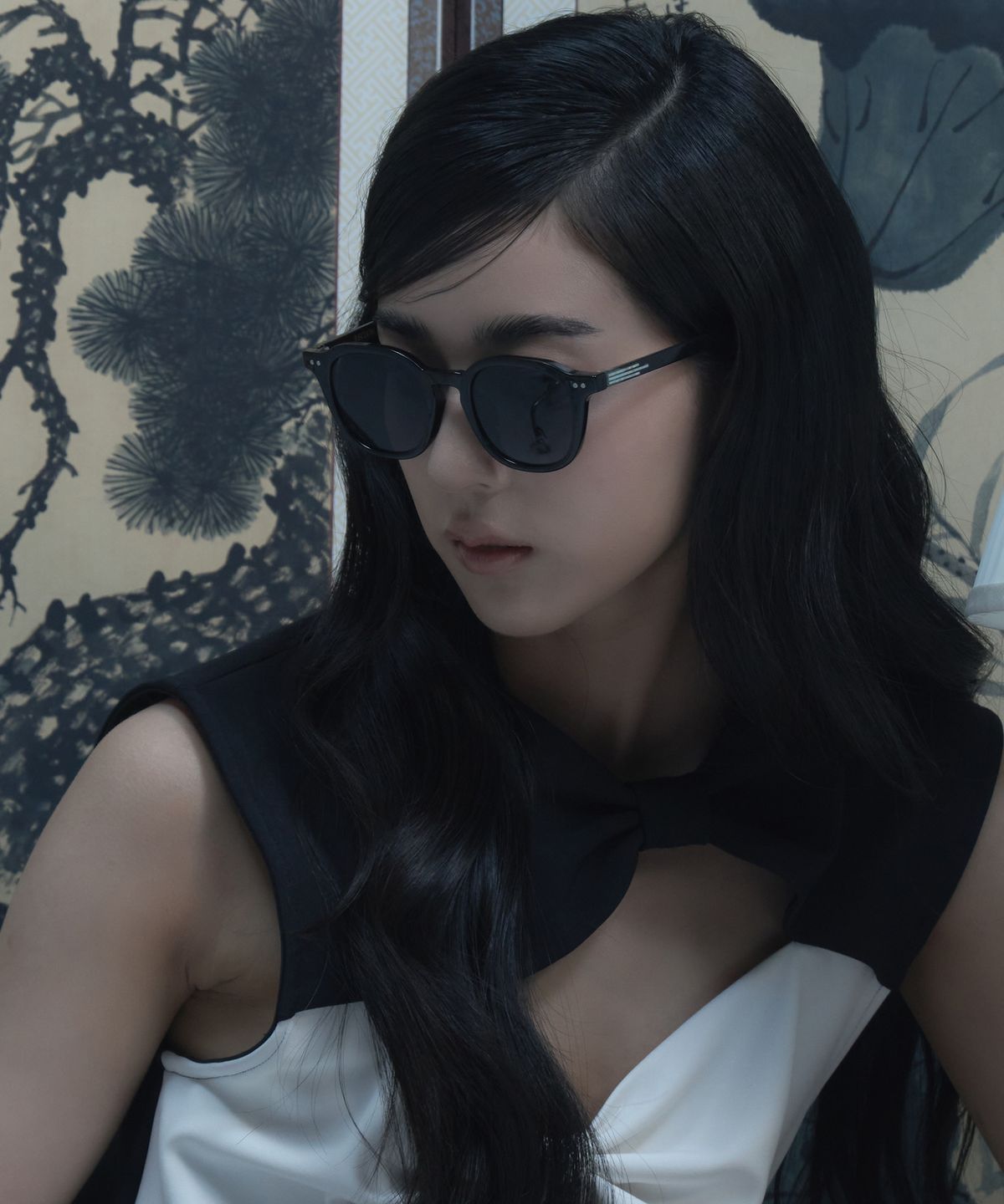 리끌로우(RECLOW) RC MOP NO.5 자개 선글라스 BLACK