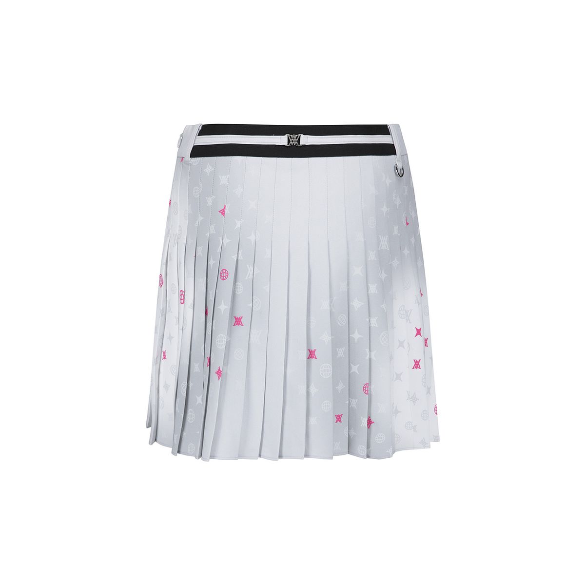 어뉴골프(ANEW GOLF) WOMEN SM GRADATION PATTERN PLEATED SKIRT_LG