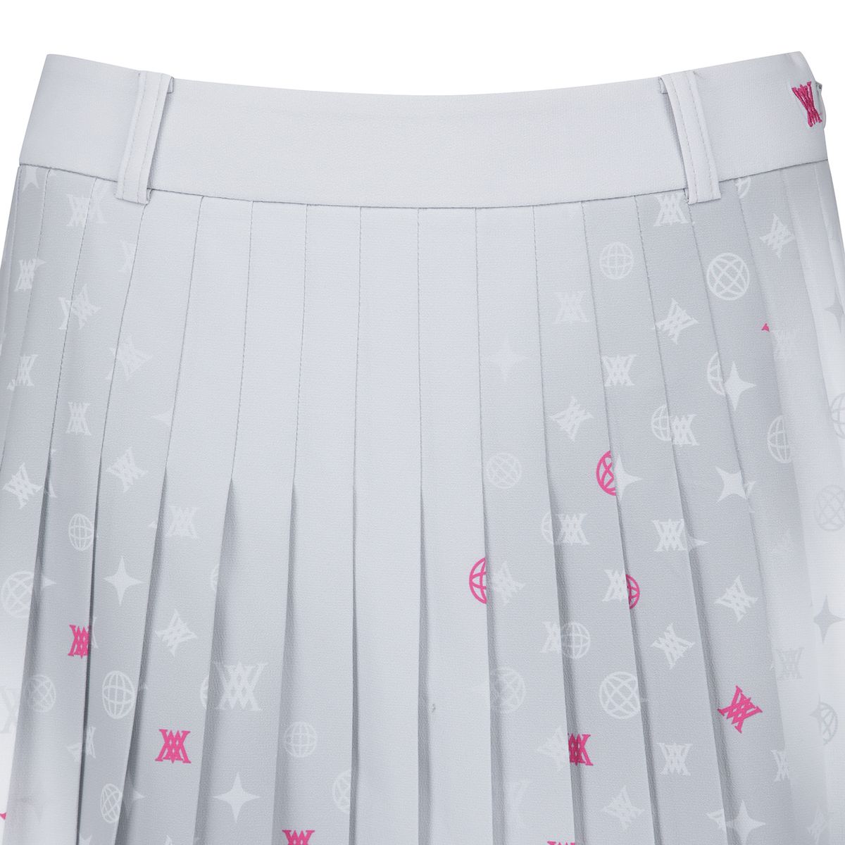 어뉴골프(ANEW GOLF) WOMEN SM GRADATION PATTERN PLEATED SKIRT_LG