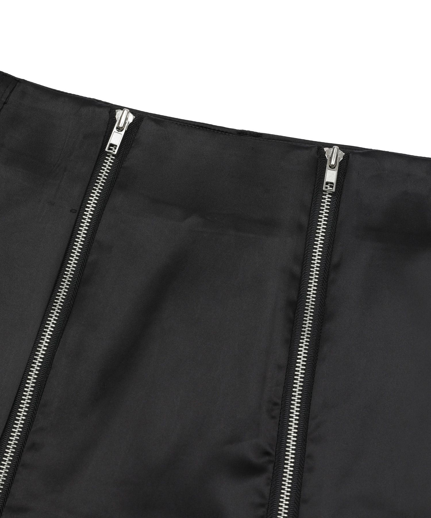 【MUCENT】 STYQE ZIPPER POINT MINI SKIRT / 追跡付 MUSINSA | MUCENT Stick zipper point mini skirt