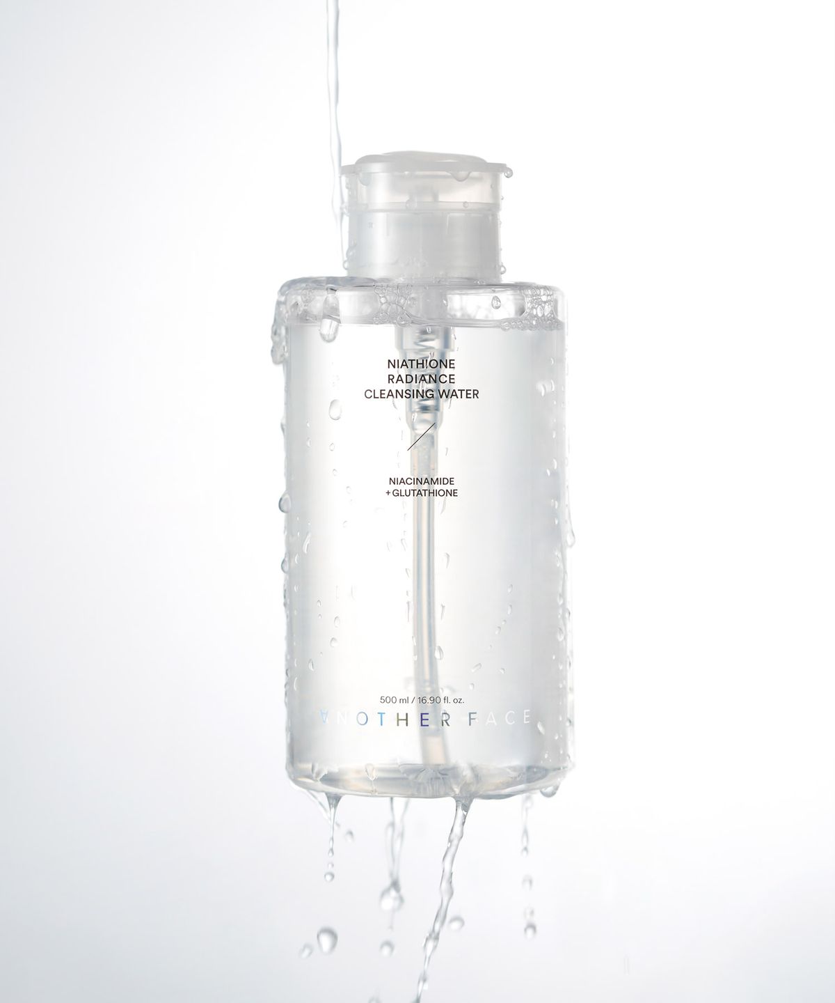 어나더페이스(ANOTHERFACE) 나이아치온 빛 클렌징 워터 500ml (+샘플키트 증정)