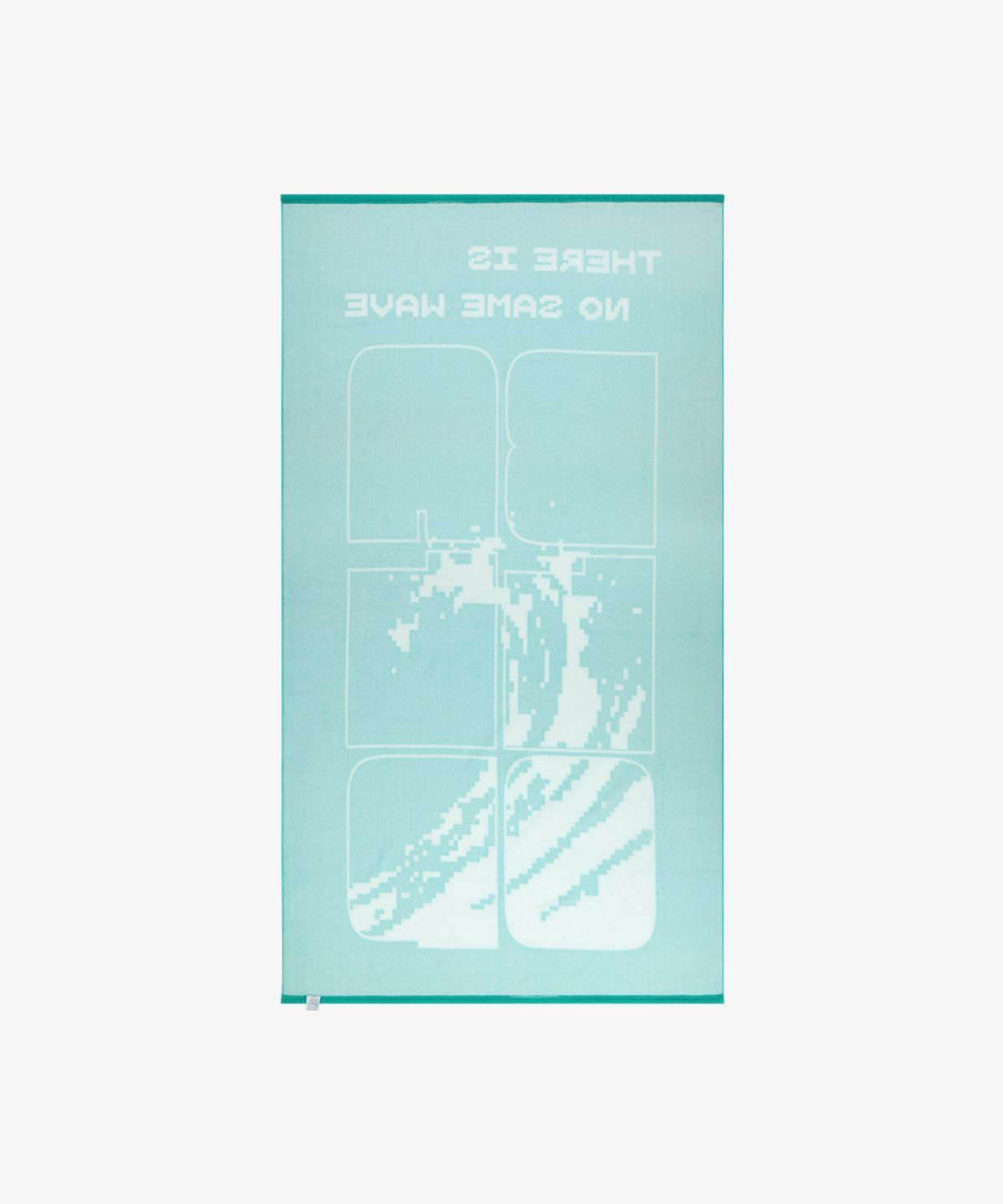 밸롭(BALLOP) 오션 웨이브 비치타올 민트