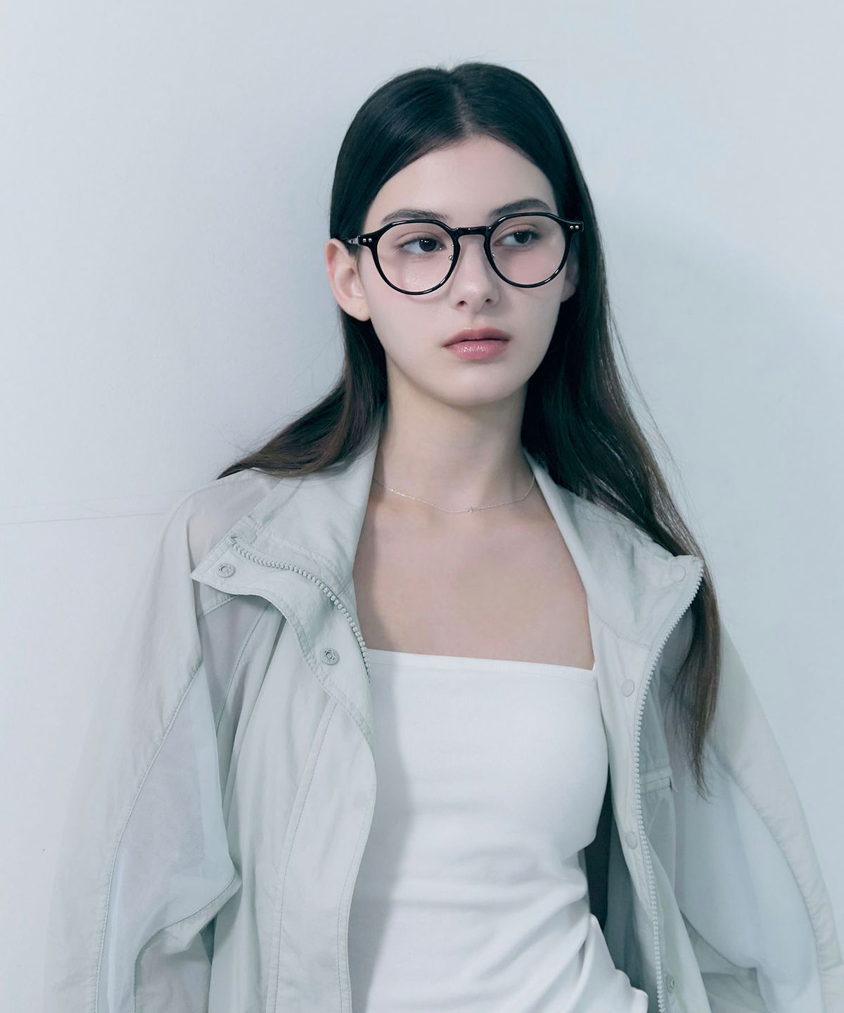 오아트(OART) Lorca Glasses [BLACK SILVER]