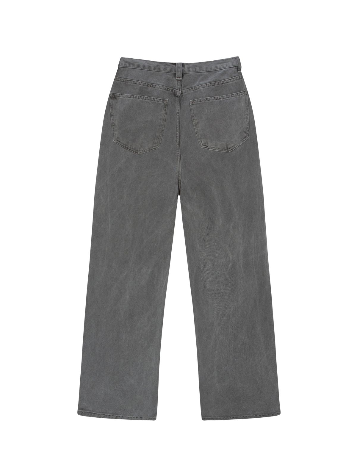샐러드바구니(SALAD BAGUNI) Washed tuck pocket pants - dark gray