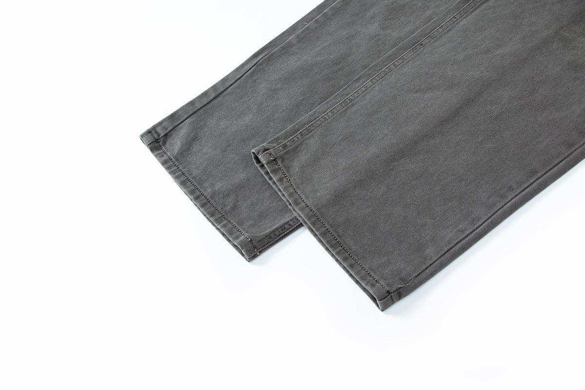 샐러드바구니(SALAD BAGUNI) Washed tuck pocket pants - dark gray