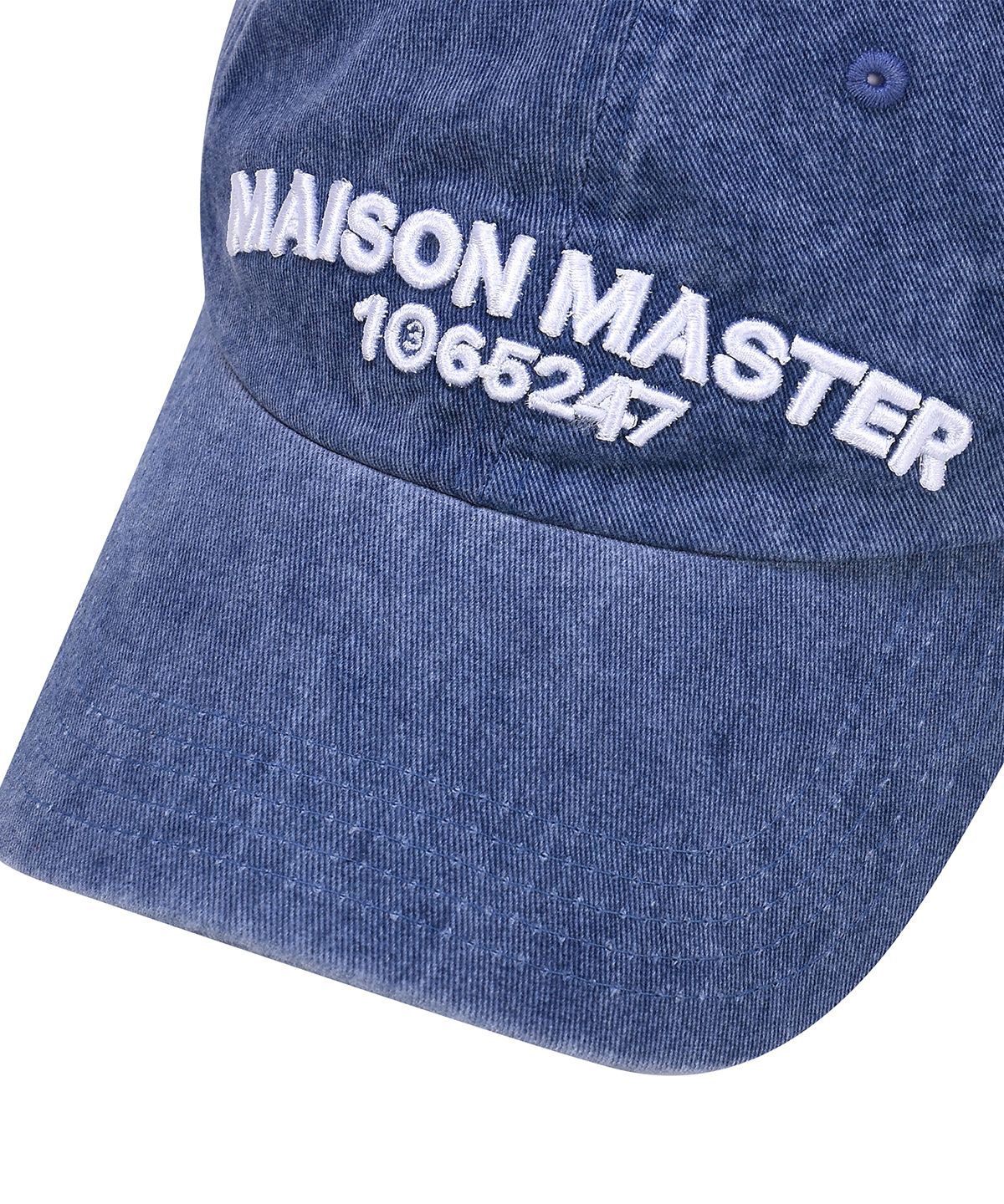 메종마스터(MAISON MASTER) 피그먼트 커브로고 볼캡