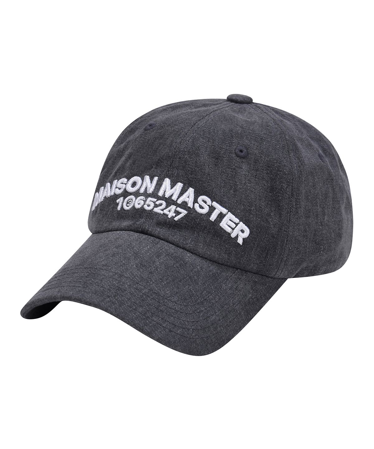 메종마스터(MAISON MASTER) 피그먼트 커브로고 볼캡