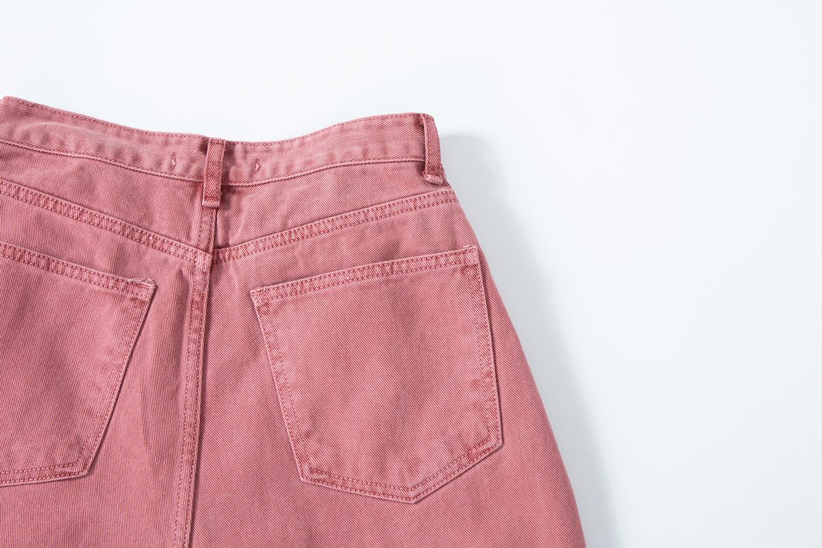 샐러드바구니(SALAD BAGUNI) Washed tuck pocket pants - pink