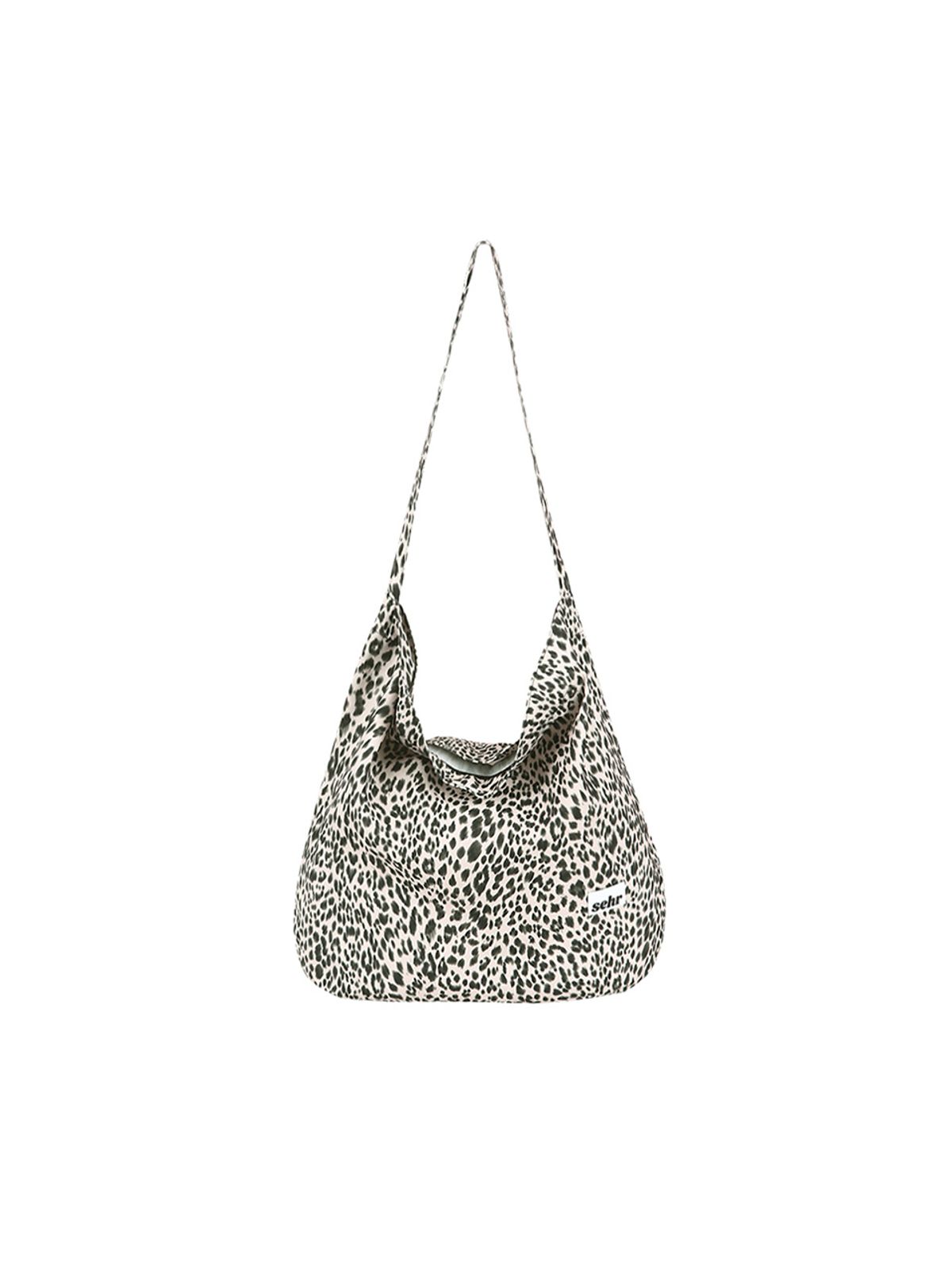 세르(SEHR) Vintage Leopard Easy Bag (Beige)