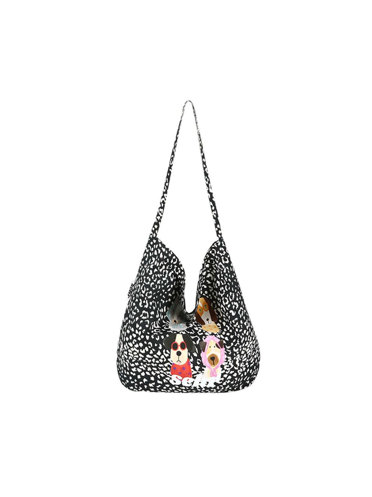 세르(SEHR) Puppy Family Easy Bag (Leo Black)