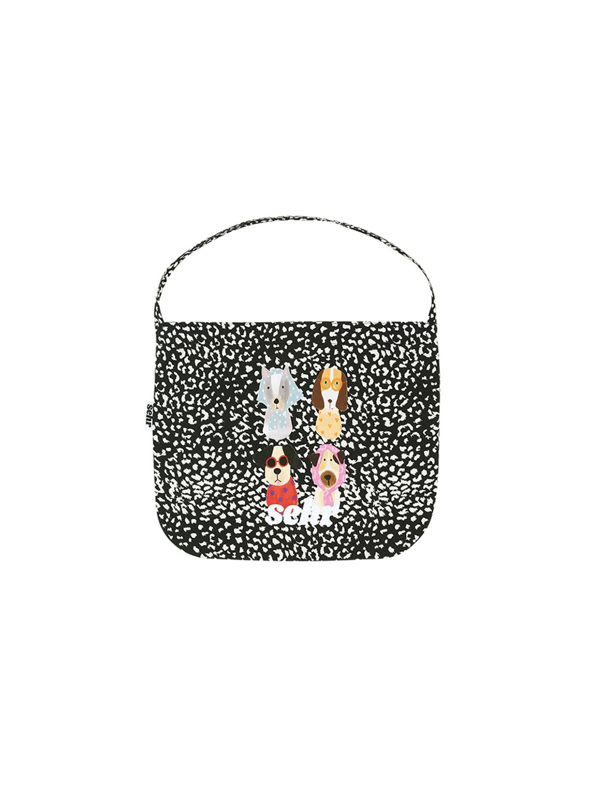 세르(SEHR) Puppy Family Easy Bag (Leo Black)