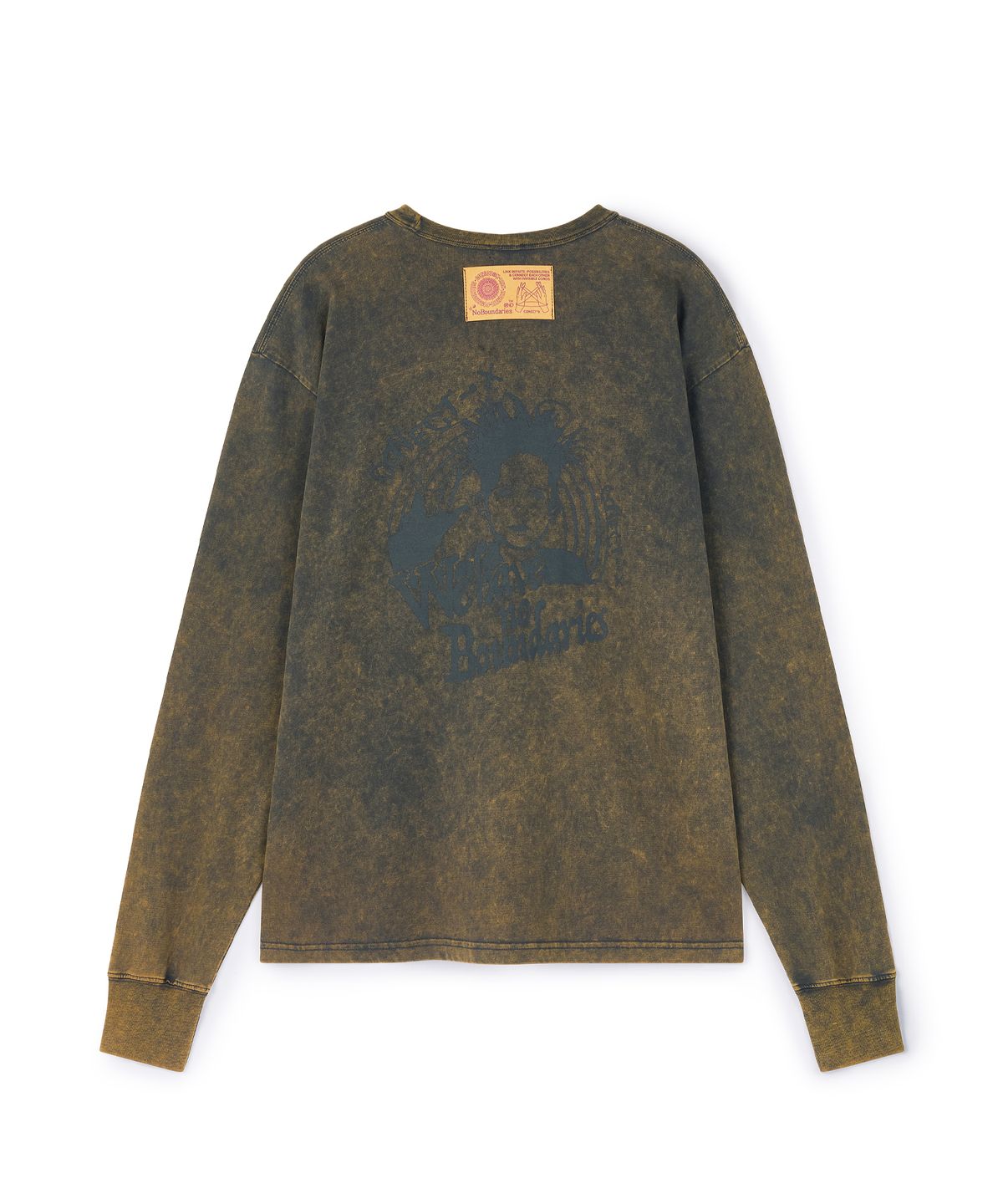 커넥트엑스(CONECTX) Washed Graphic Long Sleeve