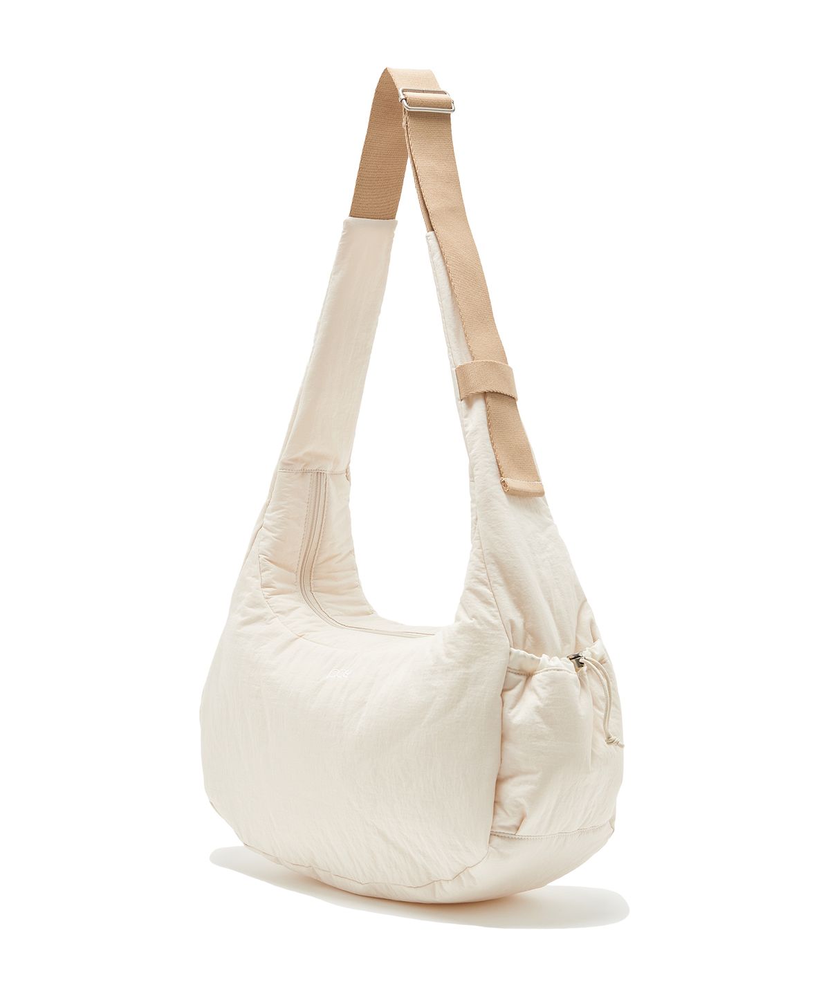 피스메이커(PIECE MAKER) MULTI POCKET CUSHION CROSS BAG (IVORY)
