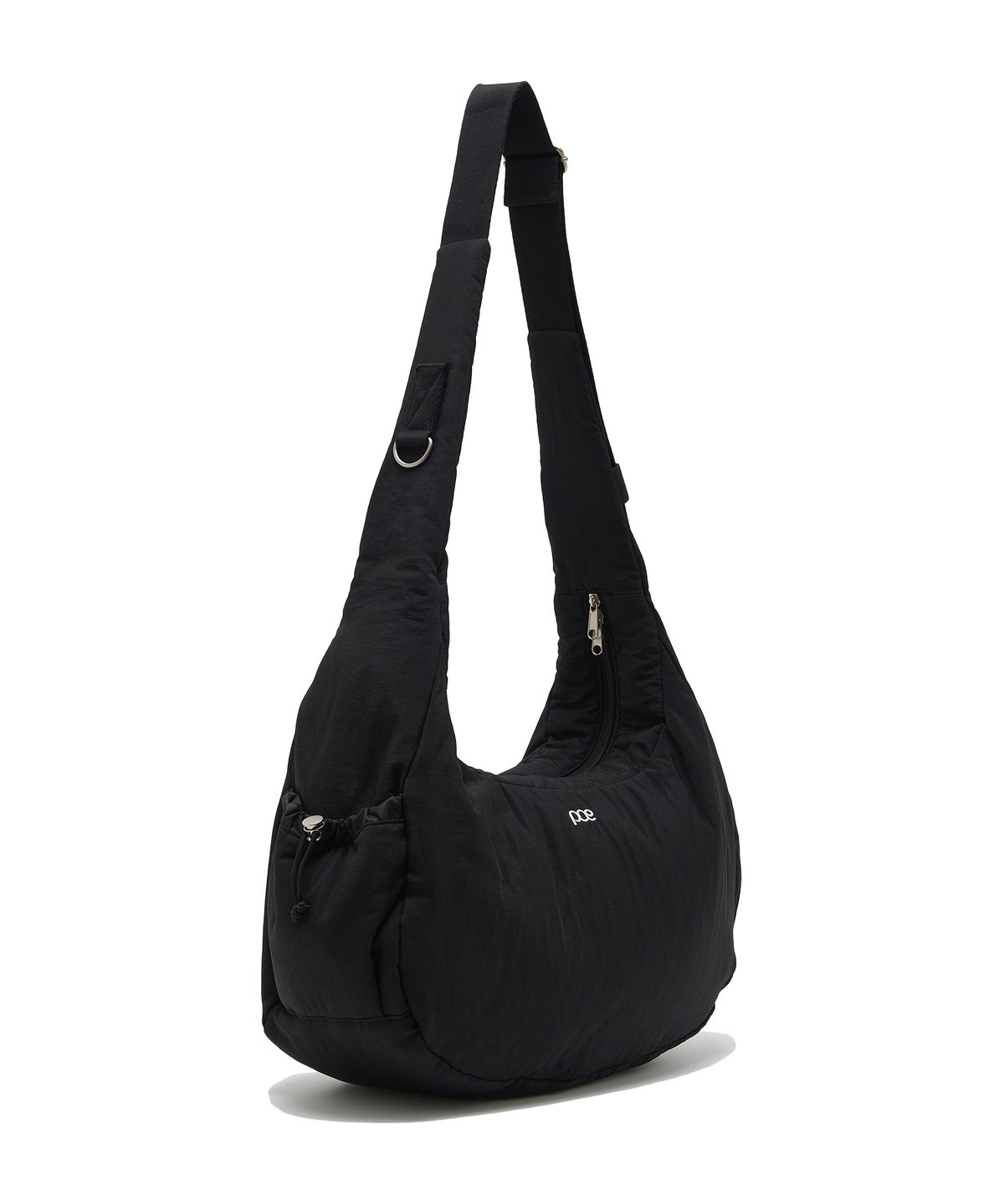 피스메이커(PIECE MAKER) MULTI POCKET CUSHION CROSS BAG (BLACK)