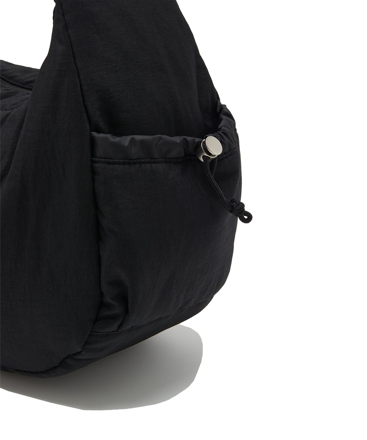 피스메이커(PIECE MAKER) MULTI POCKET CUSHION CROSS BAG (BLACK)