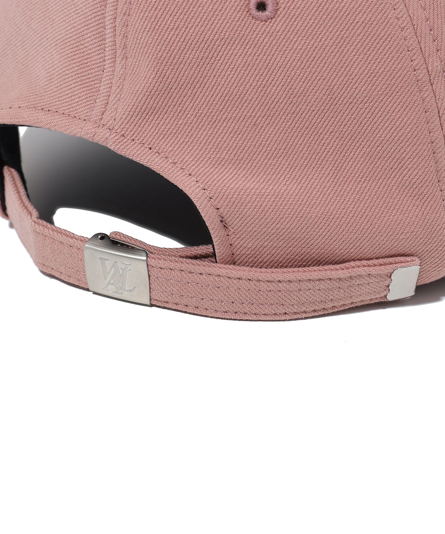 キャップ WOOALONG Signature Logo ball cap DUSTY PINK cap_logo_002dpk Signature Logo ball cap - DUSTY PINK - WOOALONG | 60