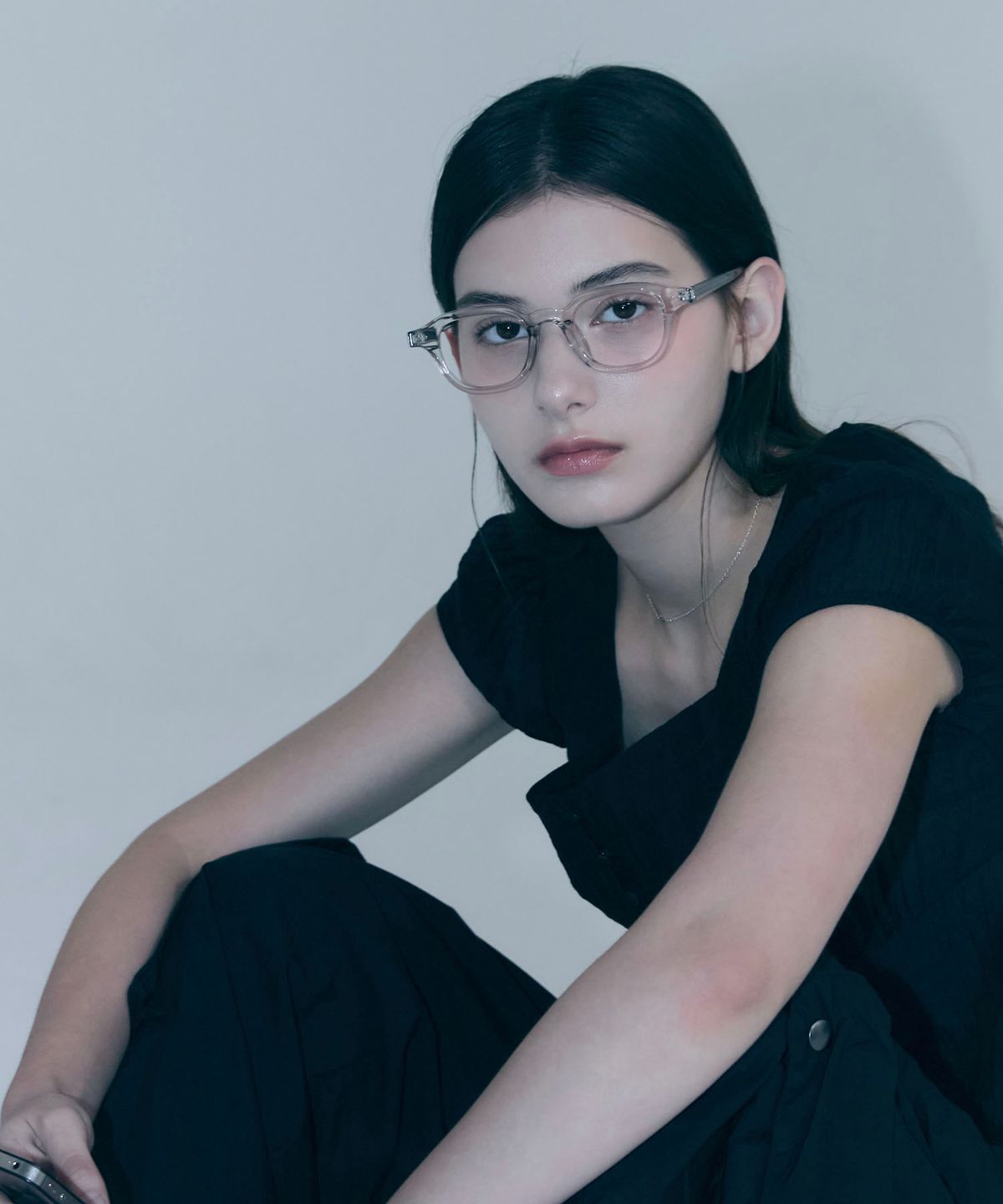 오아트(OART) Maya Glasses [GRAY CRYSTAL]