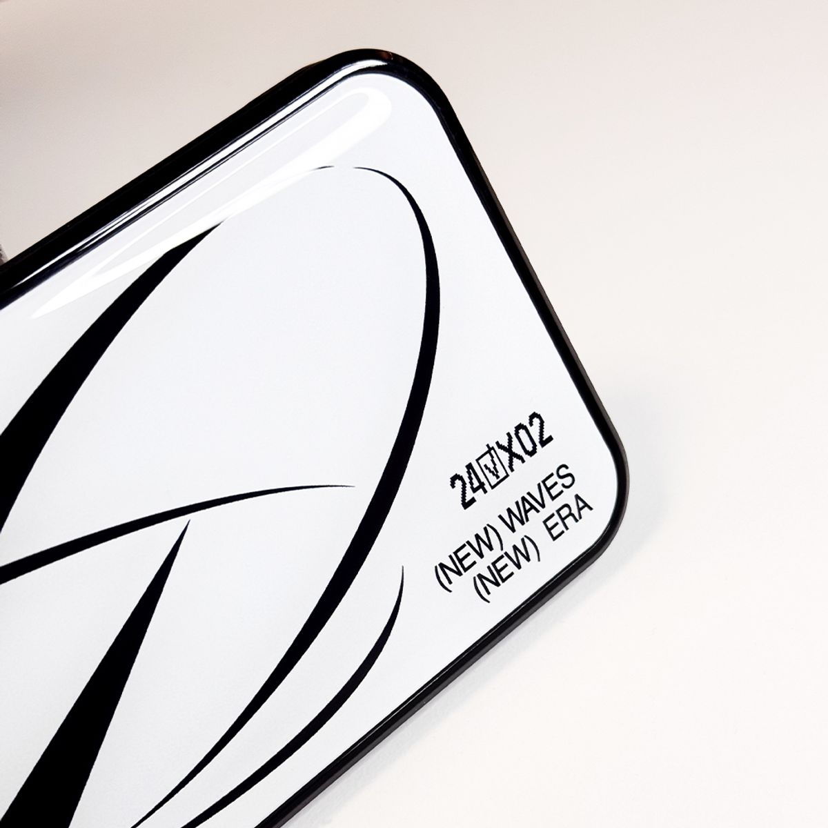 메모리즈바운더리(MEMORIESBOUNDARY) New Waves New Era Phone Case (Black)/(Epoxy)