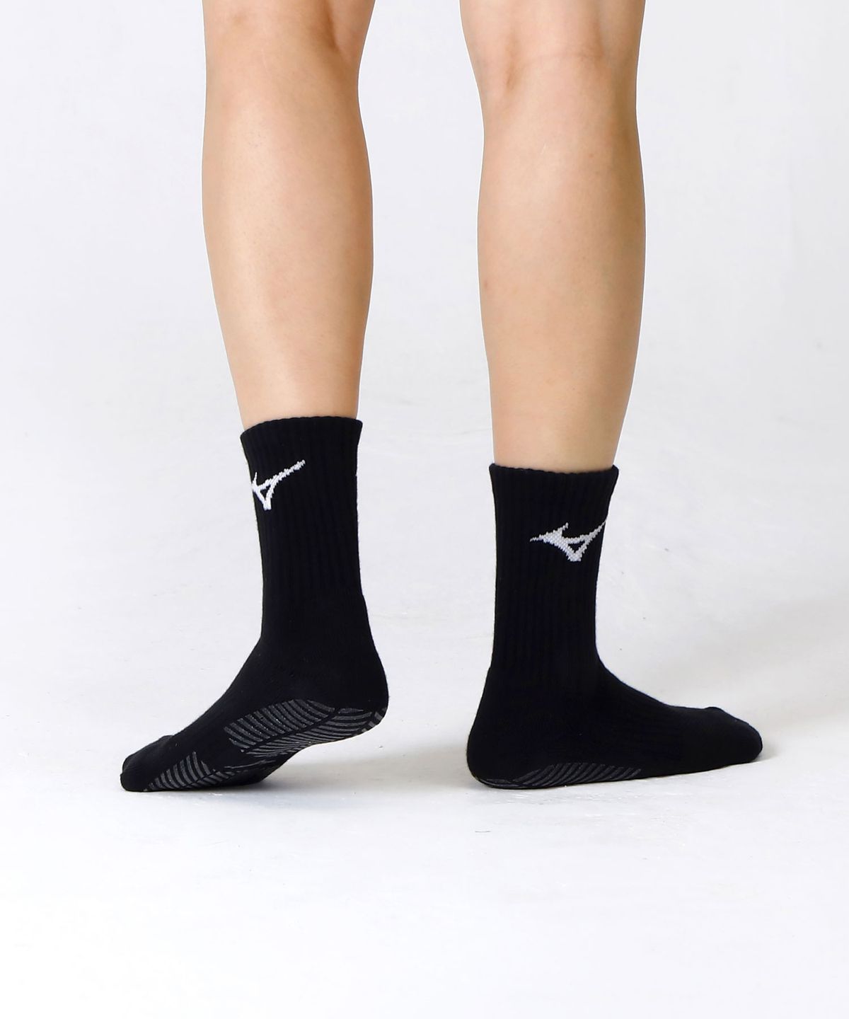 미즈노(MIZUNO) 논슬립 그라운드 크루 삭스 1족