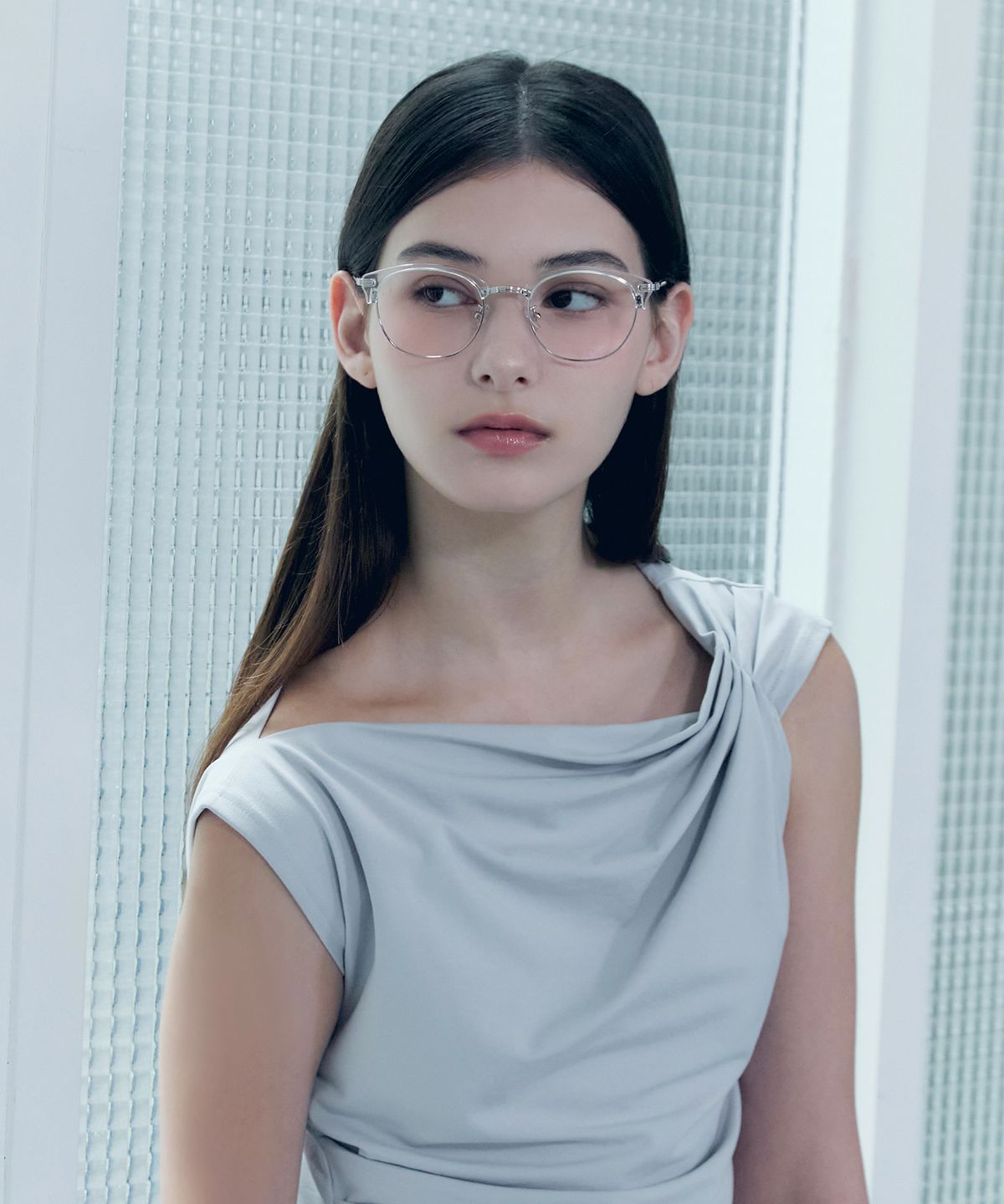 오아트(OART) Alcott Glasses [CRYSTAL]